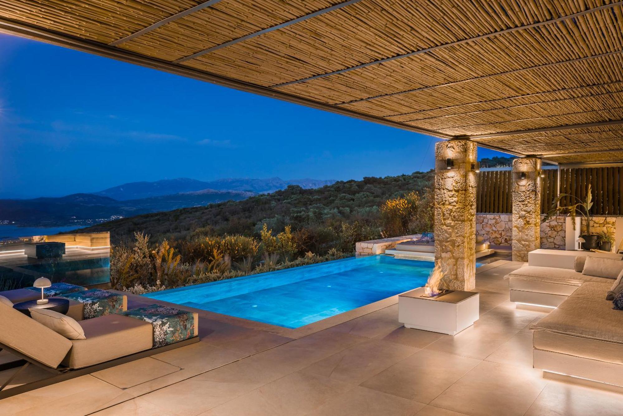 Epiphany Villas Lefkada Tsoukaladhes Luaran gambar