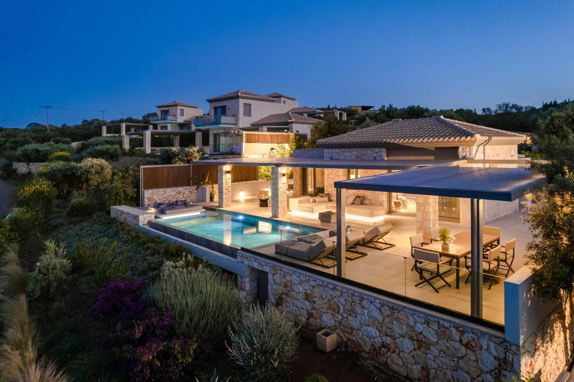 Epiphany Villas Lefkada Tsoukaladhes Luaran gambar