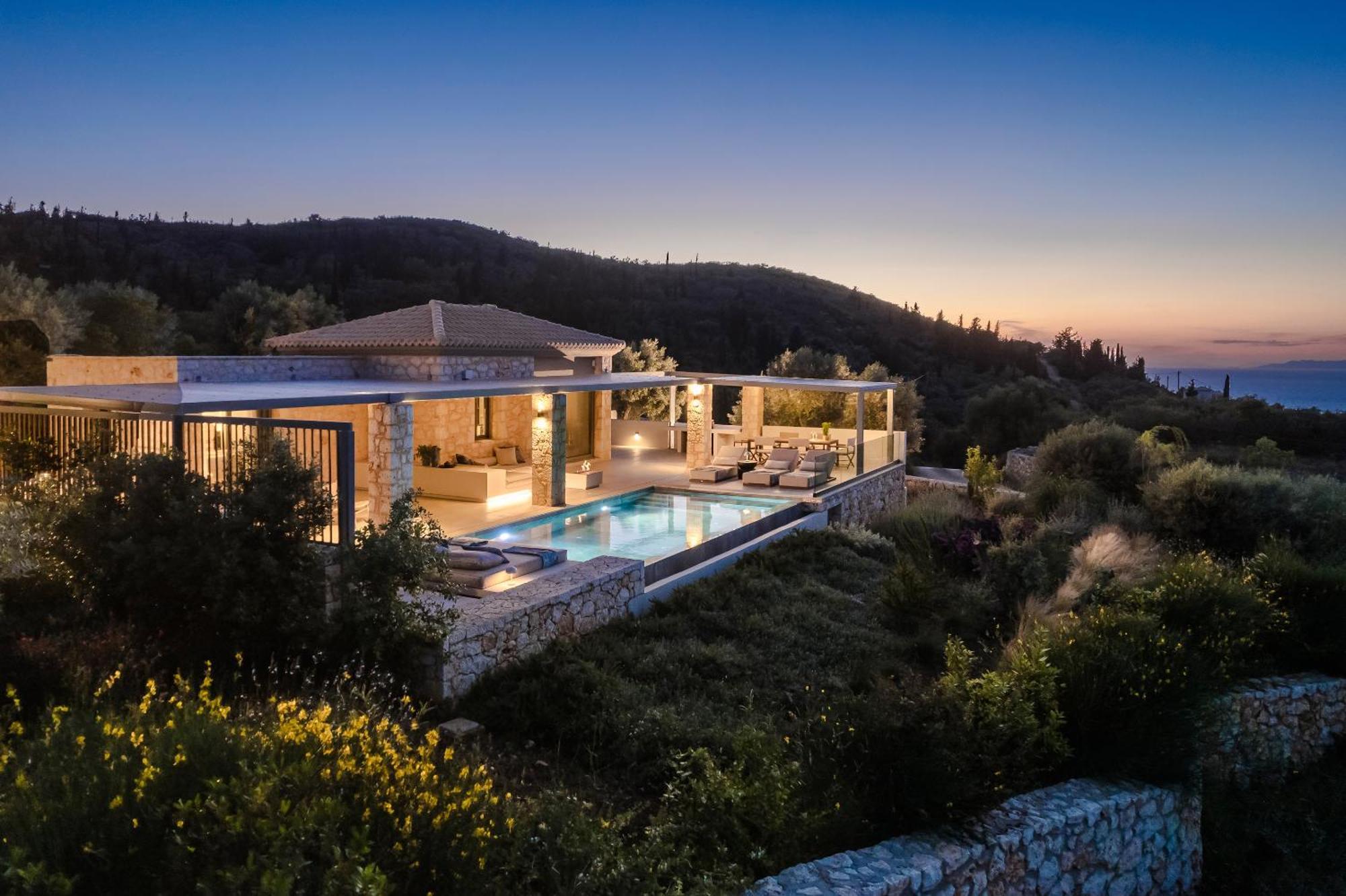 Epiphany Villas Lefkada Tsoukaladhes Luaran gambar